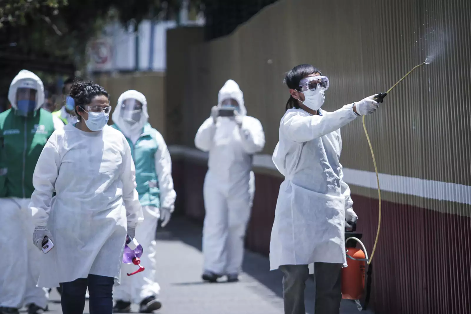 Sanitización en el Hospital General