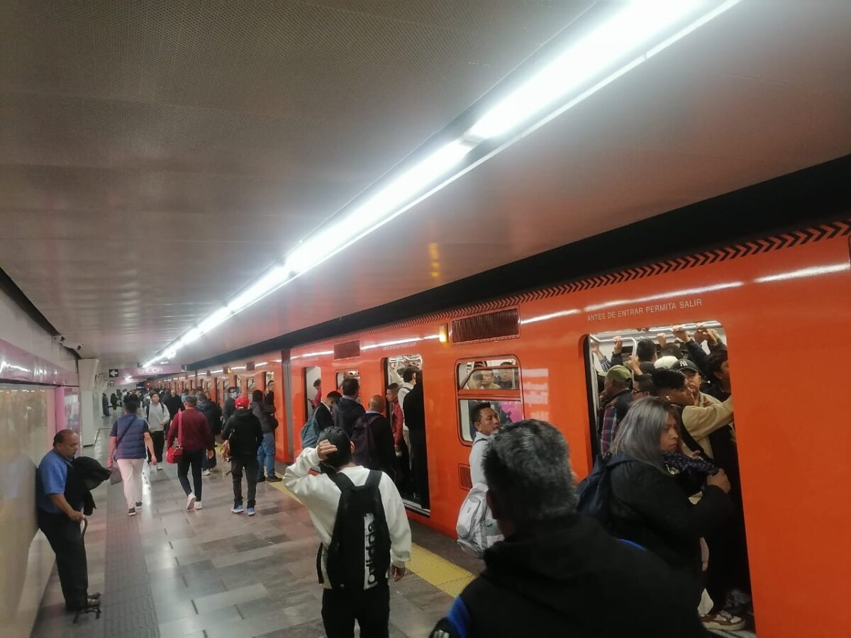 Metro CDMX: usuarios reportan servicio lento en líneas 3 y 7; esperan hasta 15 minutos
