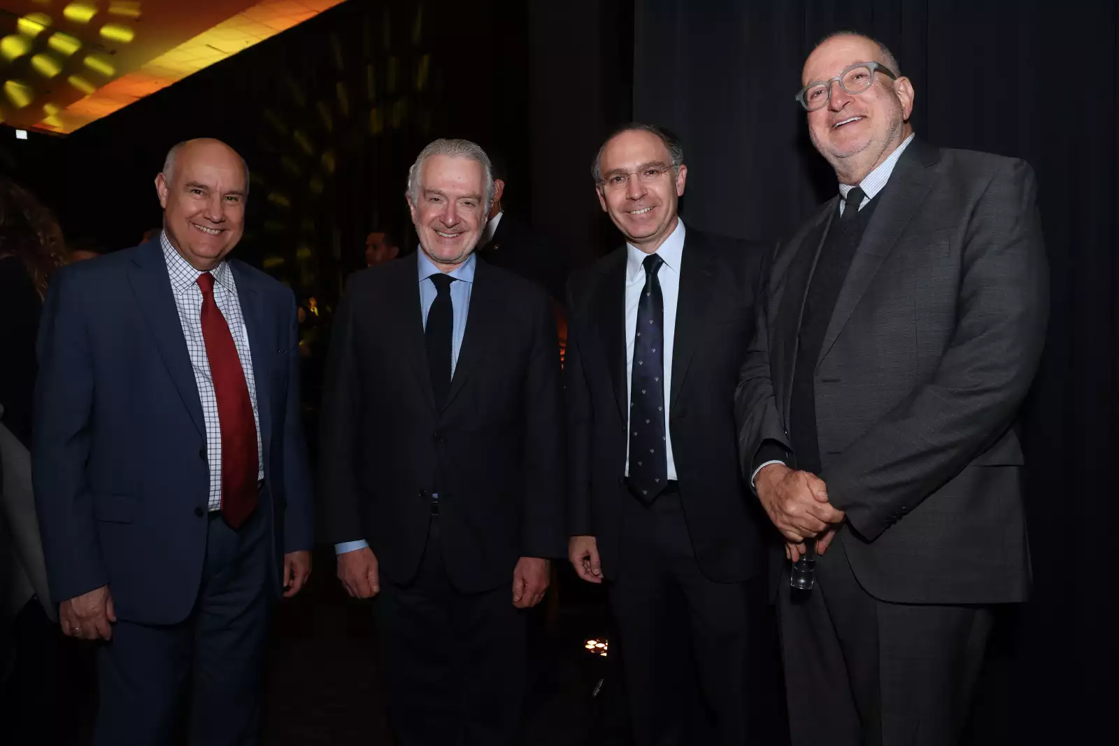 Salvador Beltran , Santiago Creel, Santiago Garcia y Enrique Nor