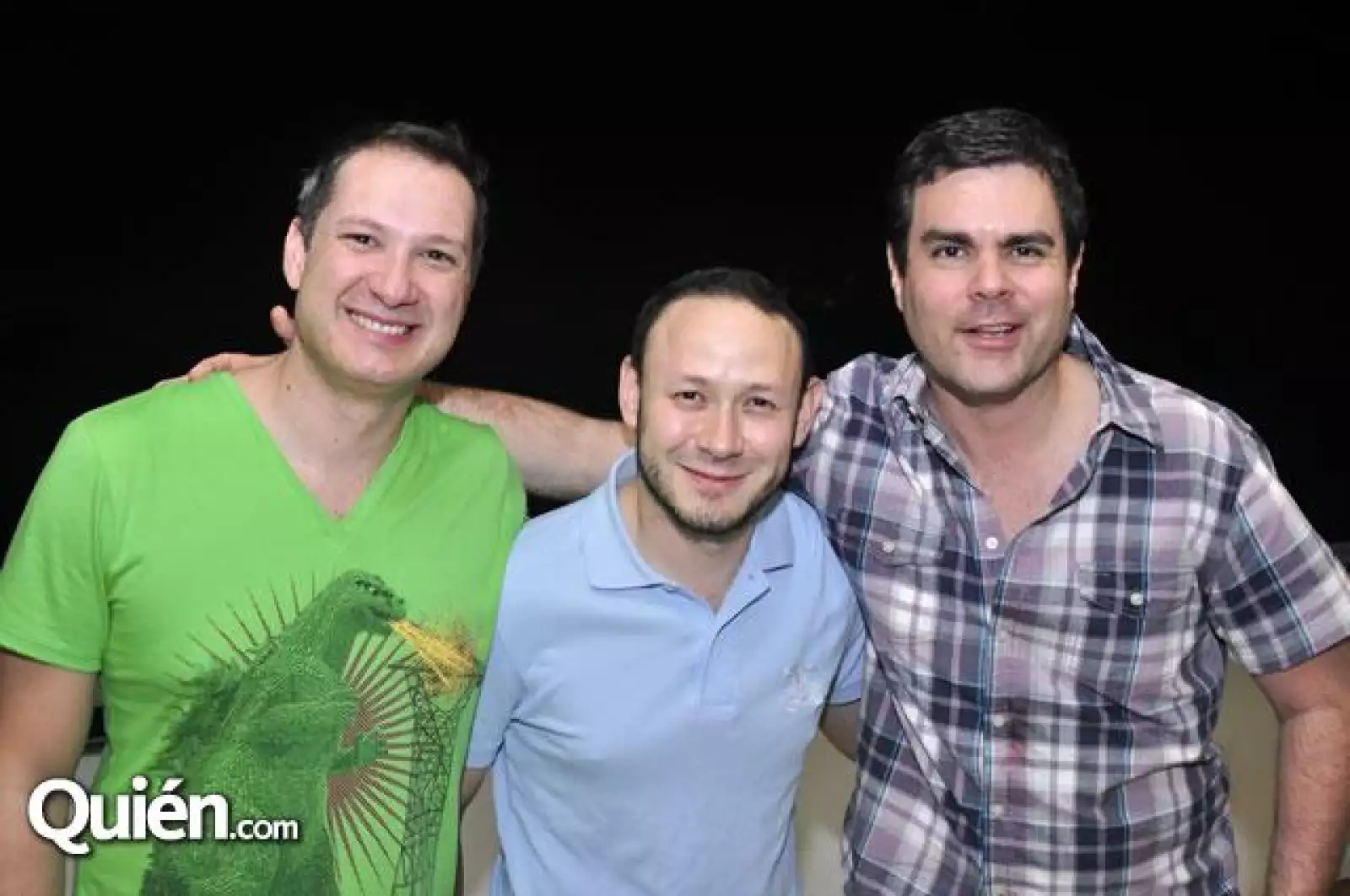 César Aristóteles,Rodrigo Martínez y Luis Garza