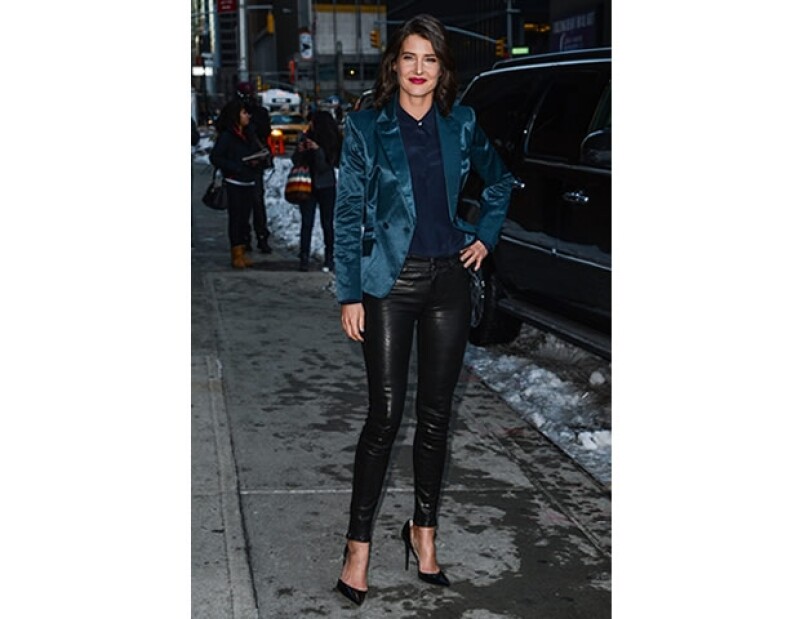 En el Nueva York para el show de David Letterman