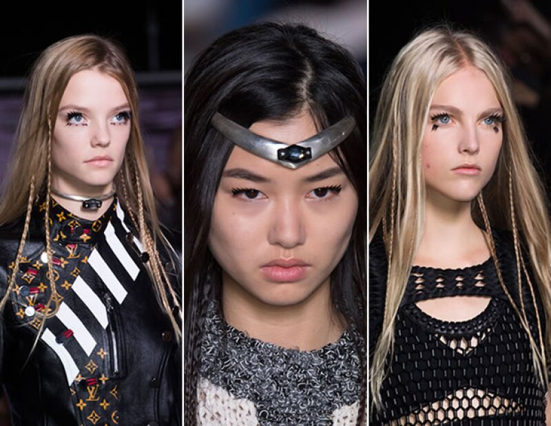 Paul Hanlon se encargó de los peinados para Louis Vuitton.