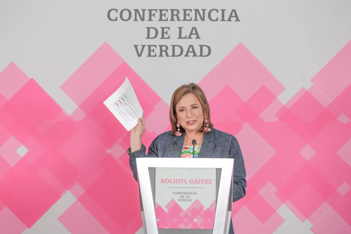 Xóchitl Gálvez confe 9 feb