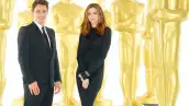 ANNE HATHAWAY Y JAMES FRANCO. Los conductores de la entrega de este año serán este par de actores, quienes ya han grabado diferentes sketches promocionando la entrega.