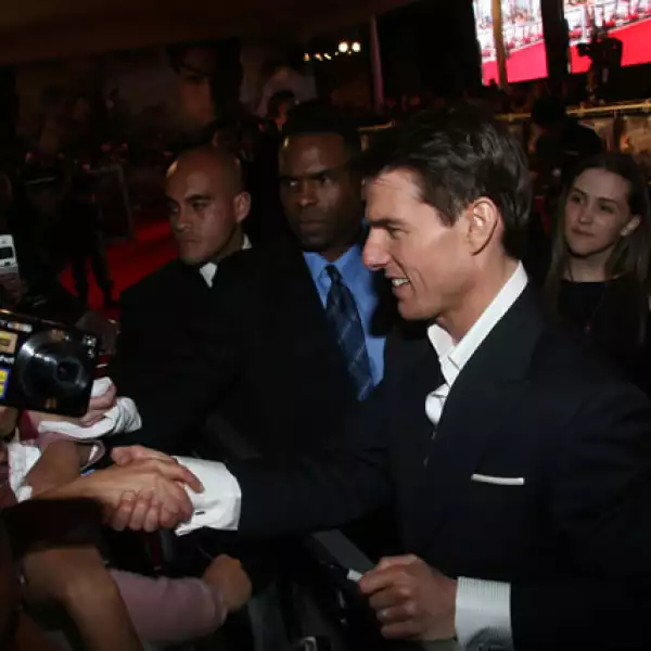 Alfombra Roja Tom Cruise.