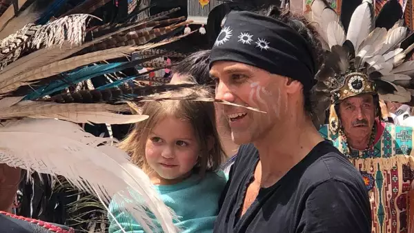 Valentino Lanús y su hija María Magdalena