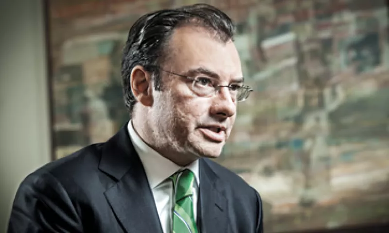 Luis Videgaray, secretario de Hacienda, explicó a la revista Expansión el impacto directo que las reformas estructurales tendrían en diversos sectores. (Foto: Carlos Aranda)