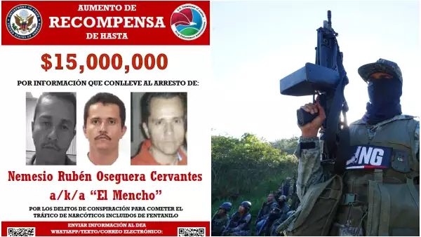 El Mencho en la mira de EU: eleva recompensa por información del líder del CJNG