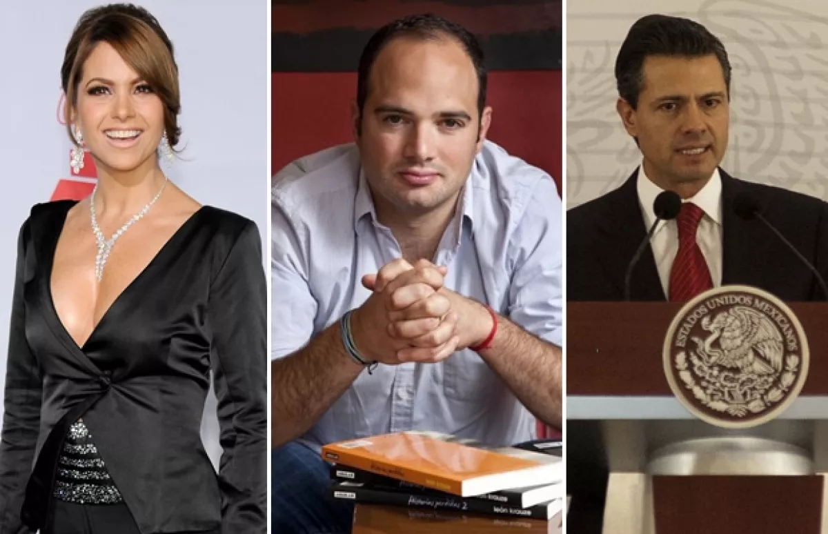 Lucero, León Krauze y el presidente Enrique Peña Nieto fueron de los primeros en tuitear.