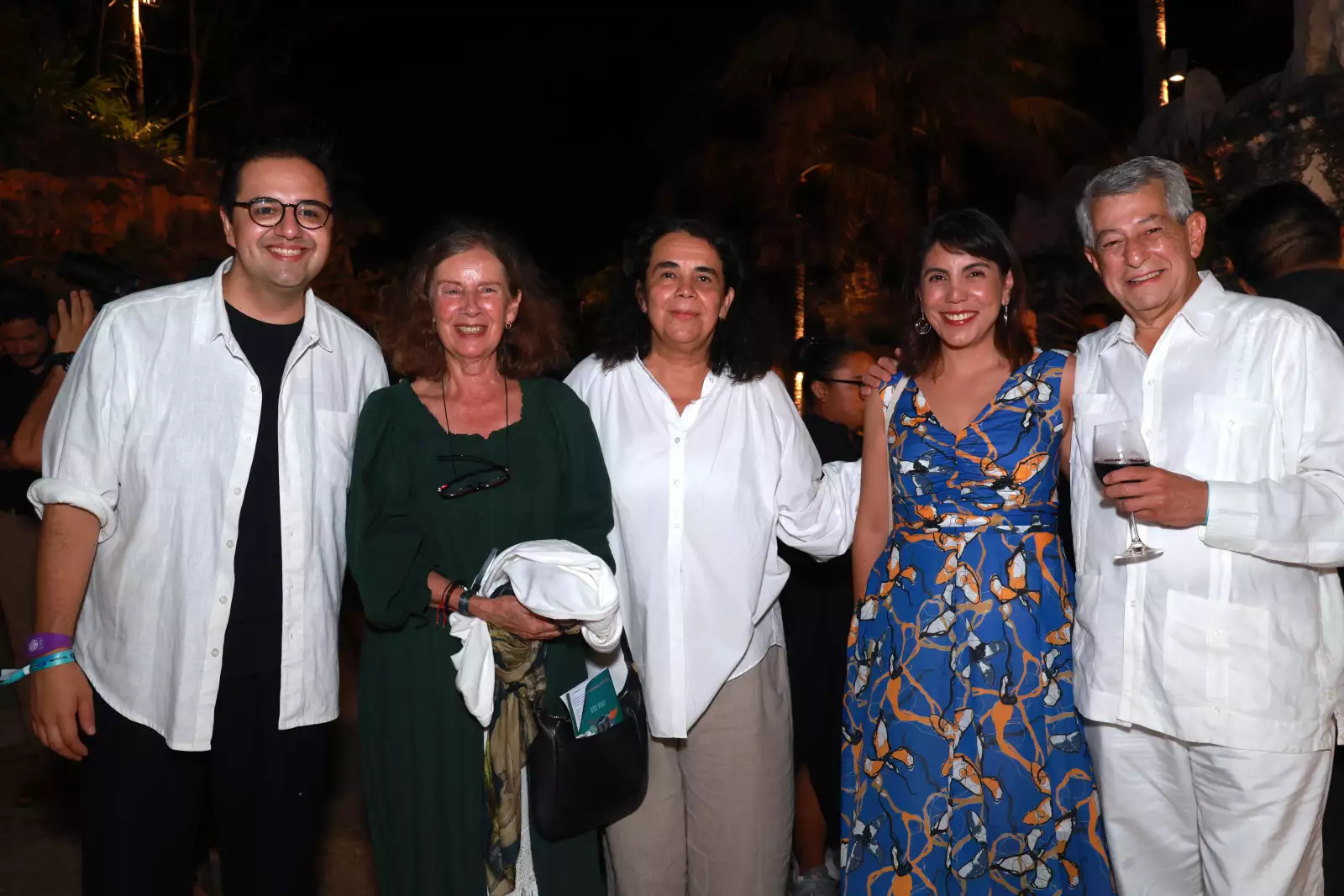 Javier Risco, Julia de la Cuenca, Consuelo Sáizar, Asmara Gonz