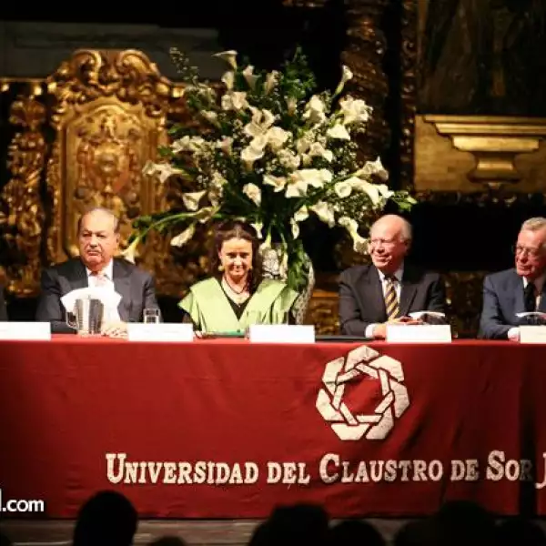 Alejandra Moreno Toscano,Carlos Slim Helú,Carmen Beatriz López Portillo,José Narro Robles,Jacobo Zabludovsky
