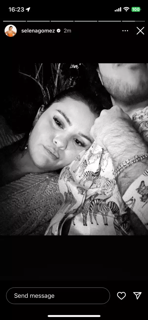 Selena Gomez y Benny Blanco.