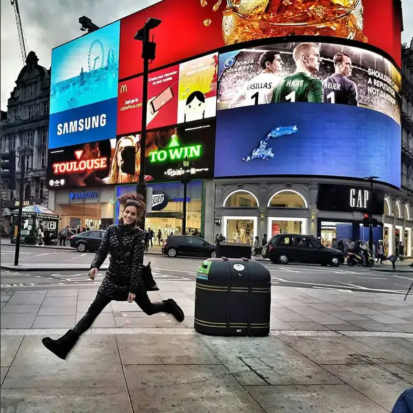 En Piccadilly Circus.