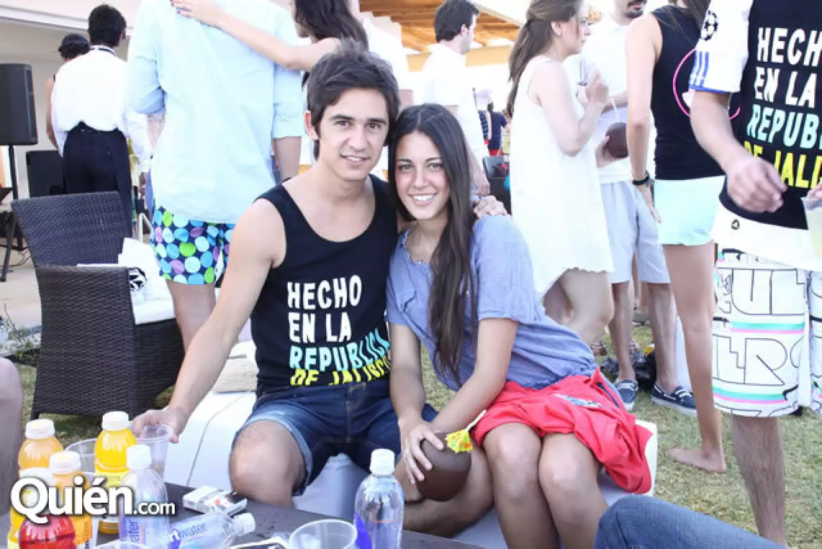 Pepe Oroz y Sofía Olson