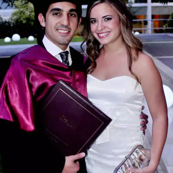 Jorge Cuellar y Lucía Saenz