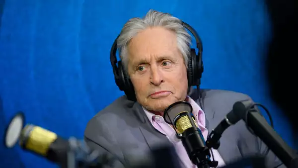 Michael Douglas Visits The SiriusXM Hollywood Studios In Los Angeles
