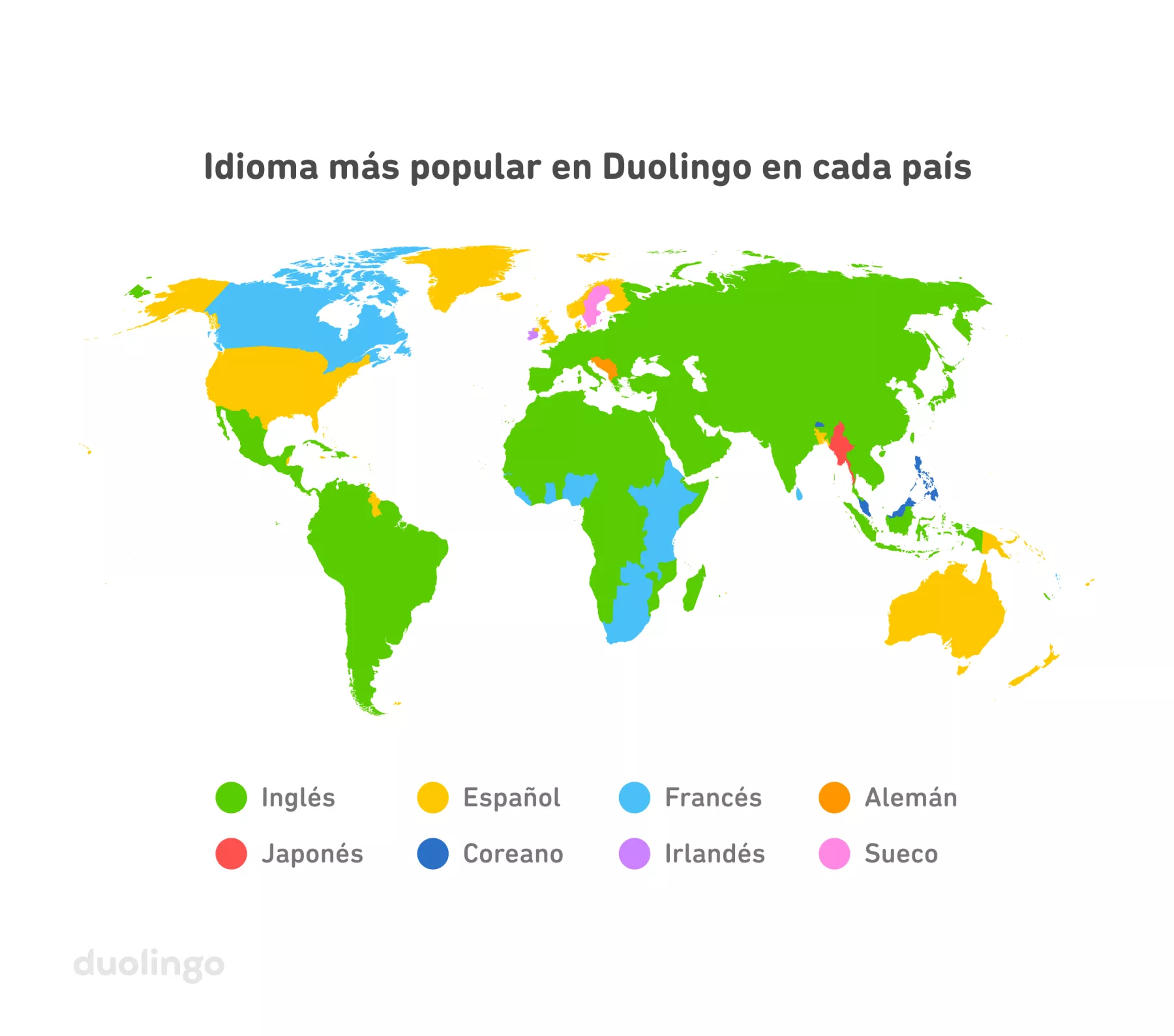 México se consolidó como el tercer país más relevante de Duolingo