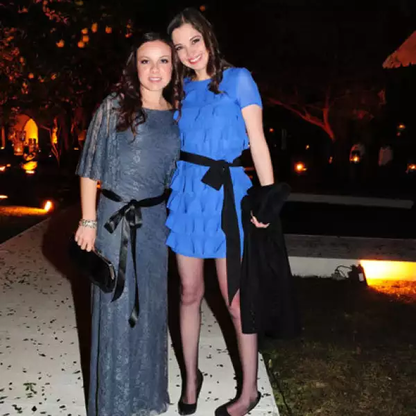 Viviana Gómez y Gaby Cazarin