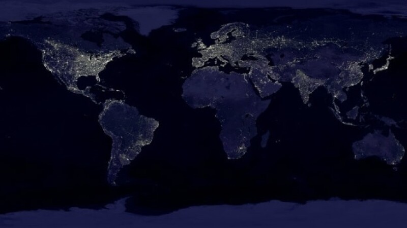 planeta desde el espacio