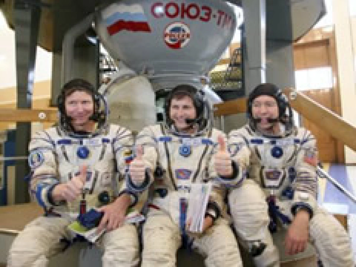 Los turistas del espacio arribaron al cento de Kazajistán. (Foto: Reuters)
