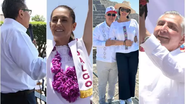 candidatos a la presidencia 2024 Morena actividades