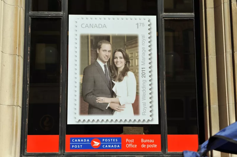 Póster de la boda real