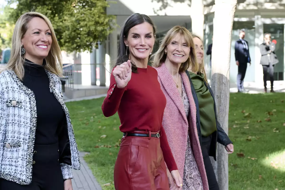 La reina consorte Letizia