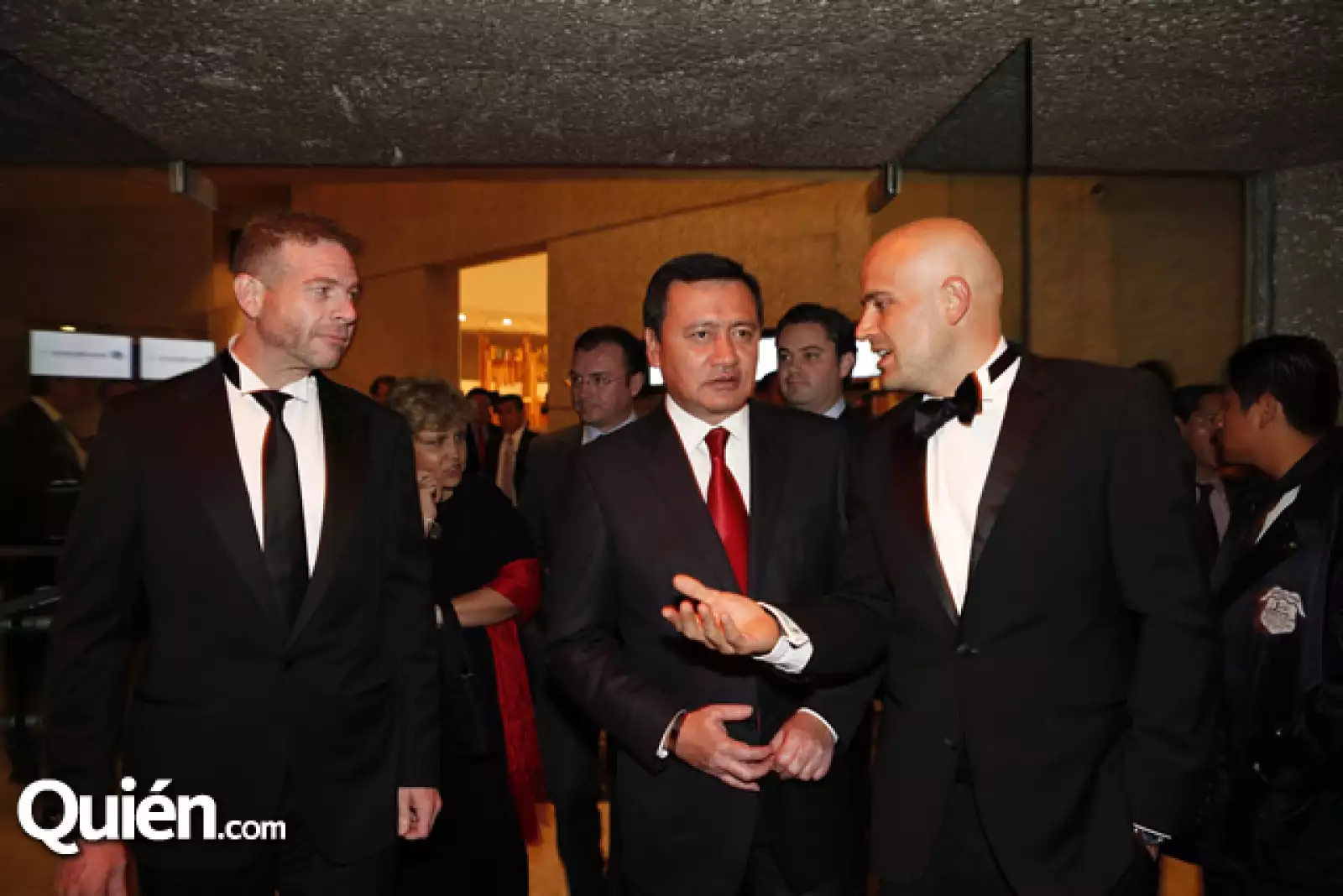 Gonzalo Alonso, Miguel Ángel Osorio Chong y Manuel Rivera