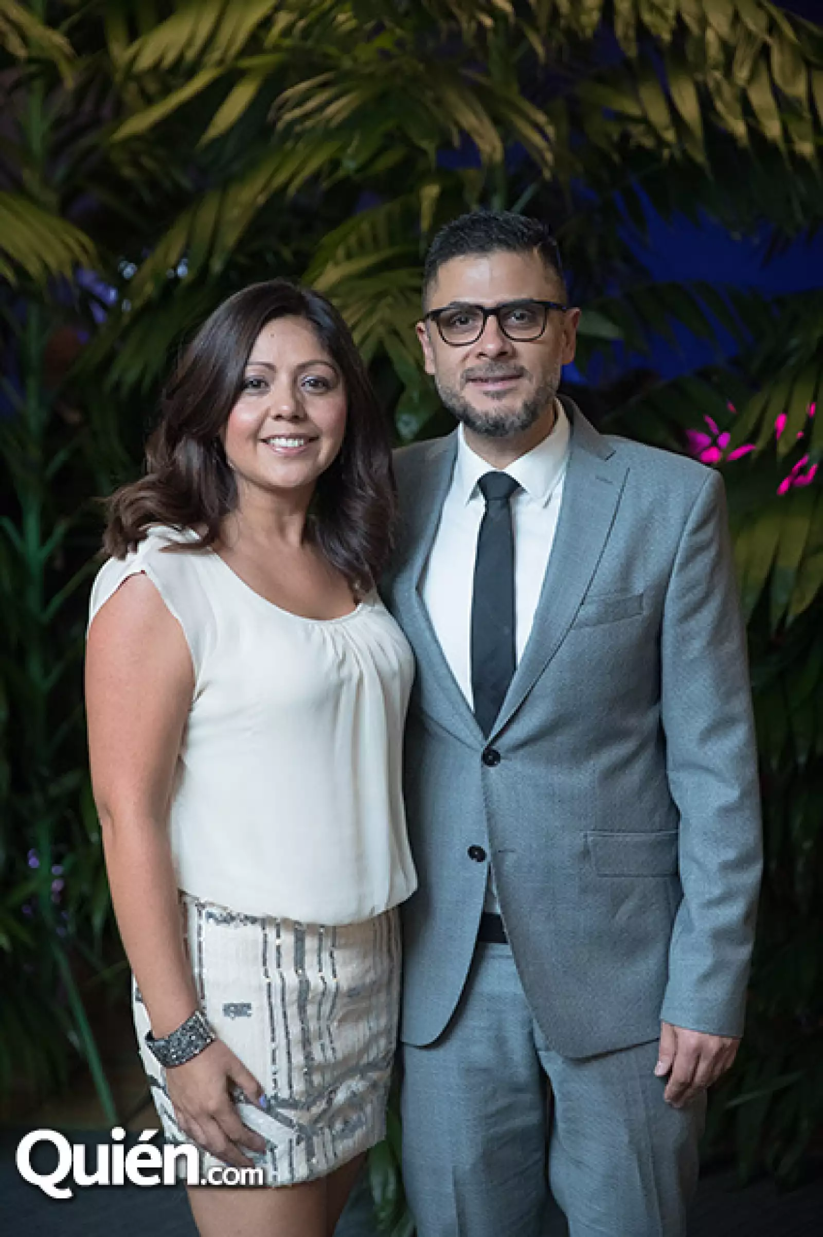 Samantha García y Alejandro Valdés