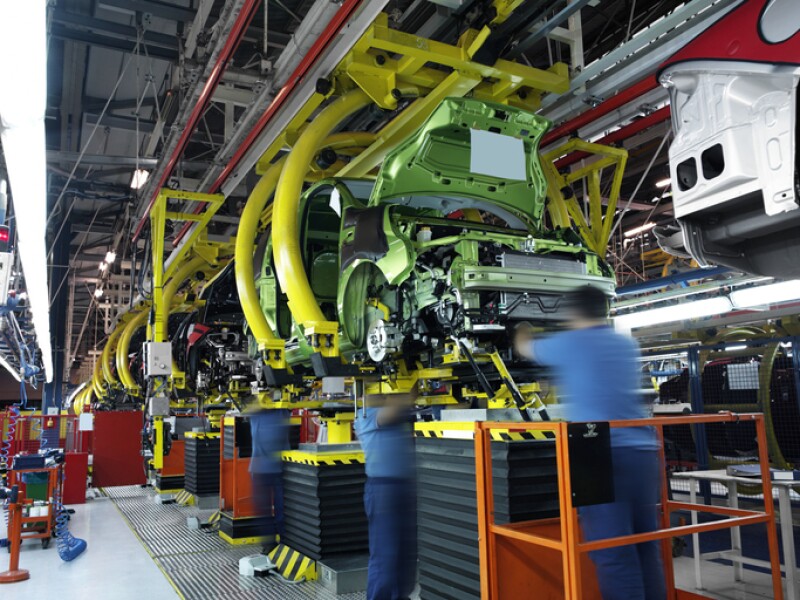 fábrica de automóviles