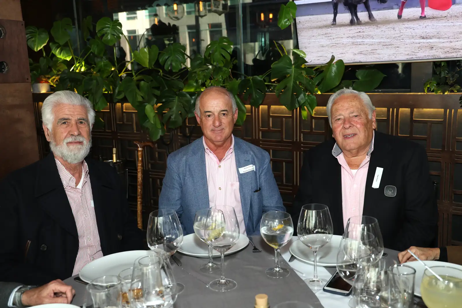 Luis Sánchez Fontan, Benigno Pérez Lizaur y Pepe Porrero