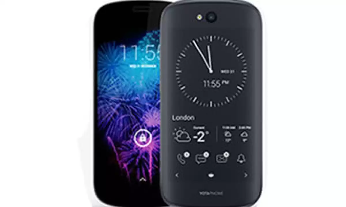 El YotaPhone 2 llegará a México de la mano del operador Telcel.(Foto: tomada de Twitter/@YotaPhone )