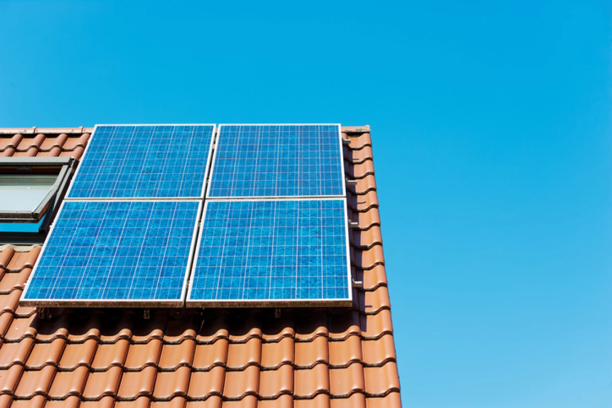 paneles solares techo
