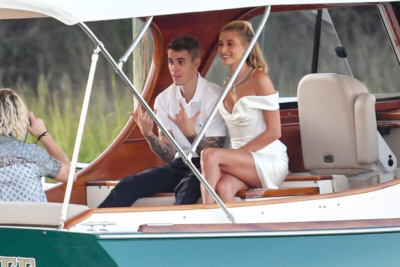 *PREMIUM-EXCLUSIVE* Wedding bells for Bieber and Hailey: Rehearsal dinner arrivals *NO WEB UNTIL FURTHER NOTICE*