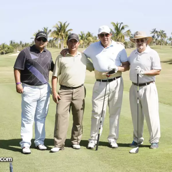 Guillermo Díaz de León, Remberto Macías, Fernando San Román y Óscar Álvarez