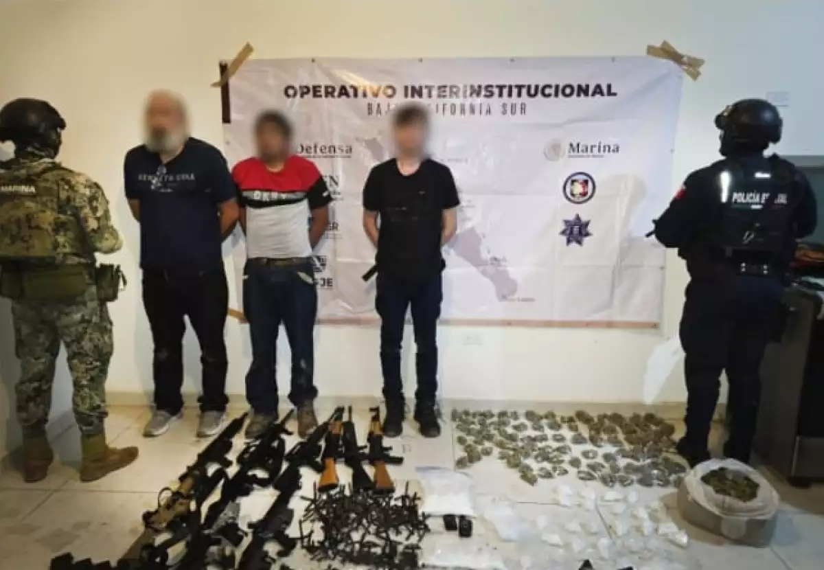 Detienen a presuntos generadores de violencia de "Los Mayos"