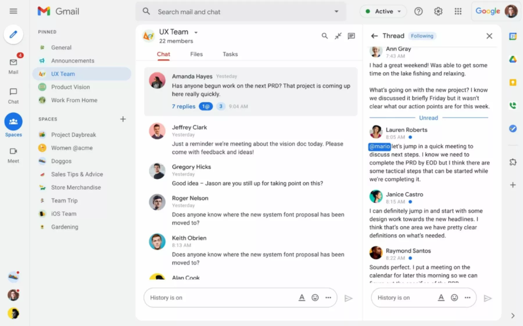 Gmail llamadas google meet