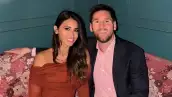 Antonela Roccuzzo y Lionel Messi 