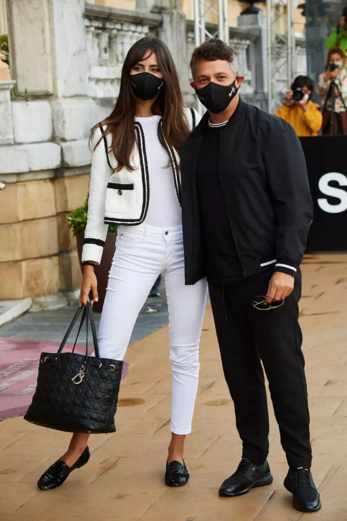 Rachel Valdés y Alejandro Sanz.