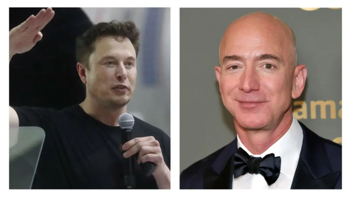 Elon Musk y Jeff Bezos
