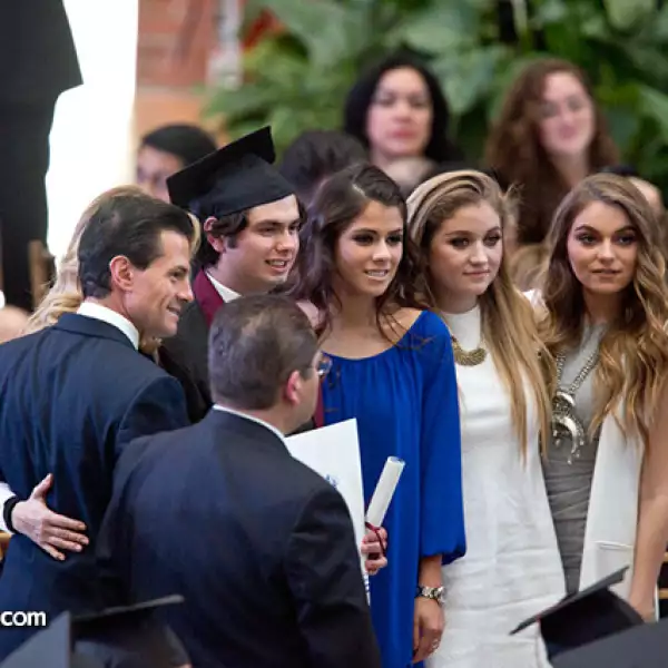 Enrique Peña Nieto,Alejandro Peña,Paulina Peña,Fernanda Castro,Sofía Castro