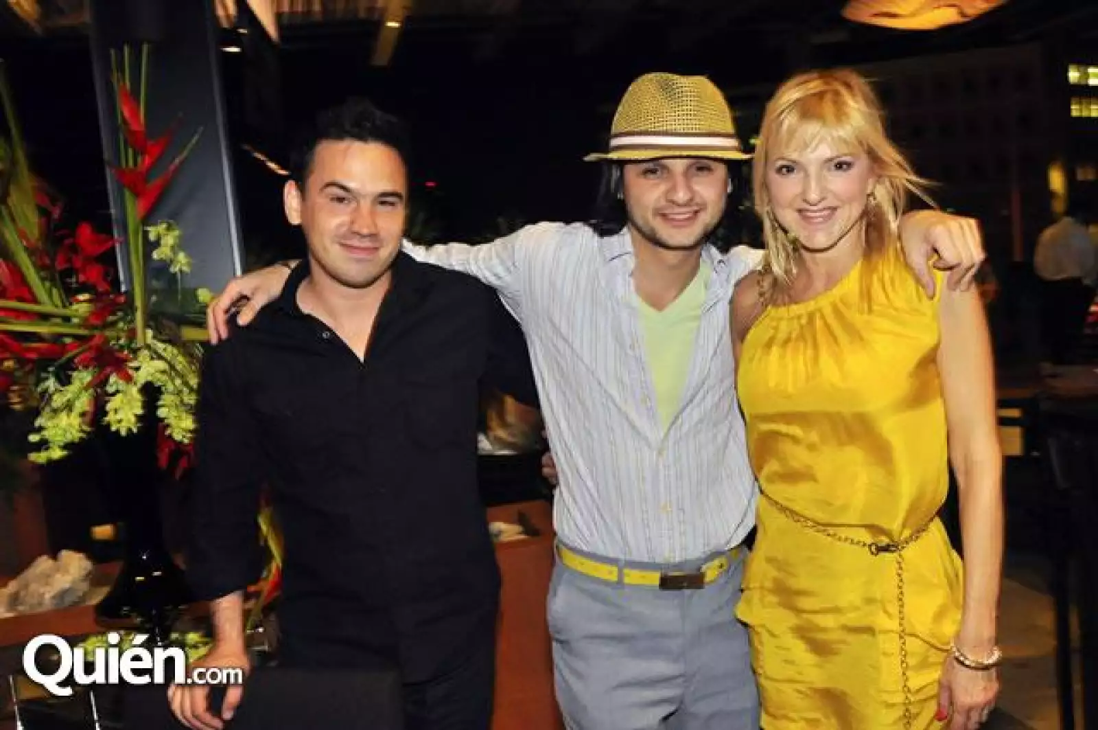 Tony de los Santos,Julio Villerreal y Georgina Medina Imaz