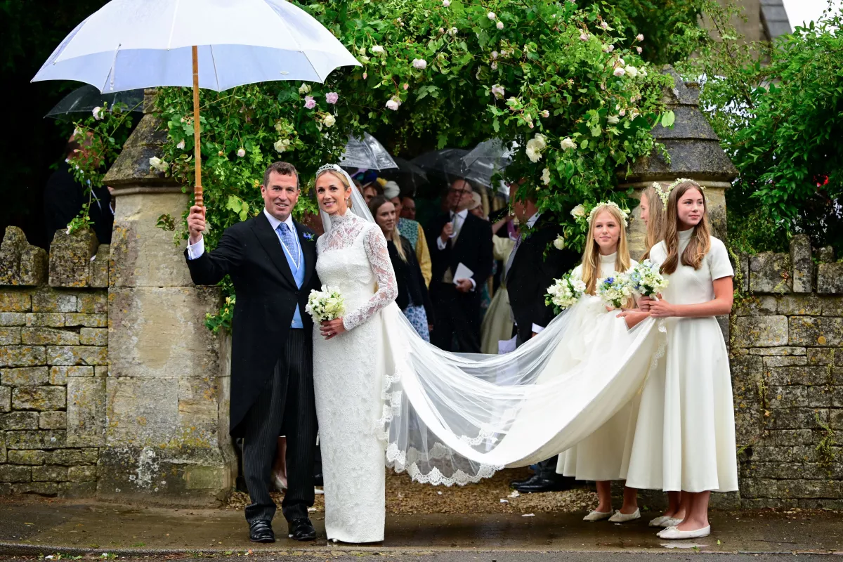 Boda real de Peter Phillips y Harriet Sperling
