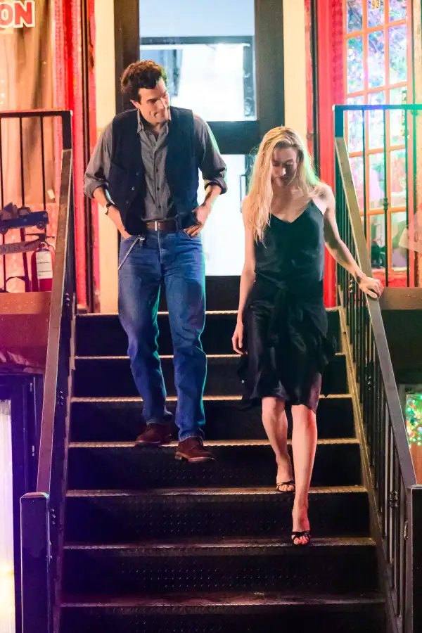 'American Love Story' on set filming, New York, USA - 18 Jun 2025