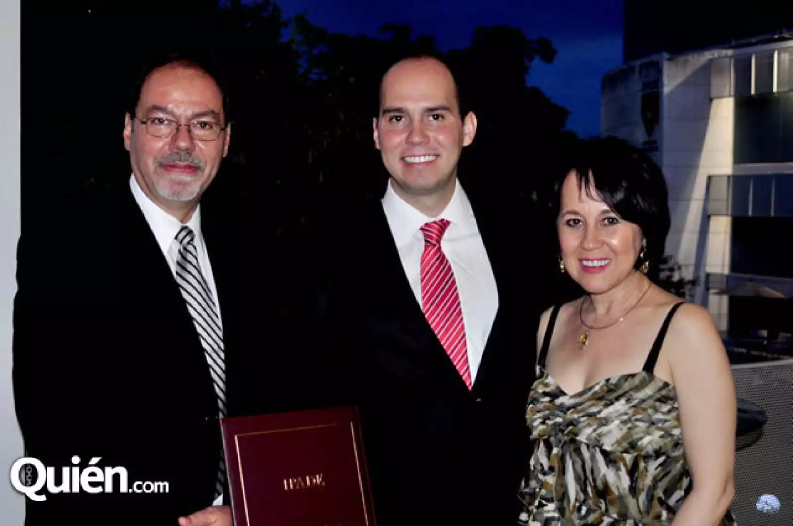 Luis Moreno, Daniel Moreno y Olivia de Moreno