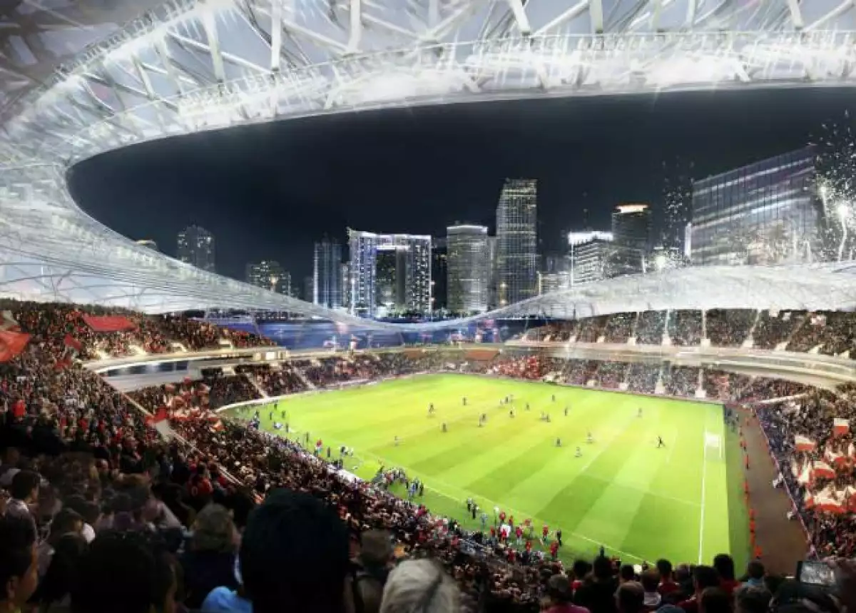 Estadio de Beckham, proyecto