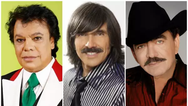 Juan Gabriel, Diego Verdaguer y Joan Sebastian