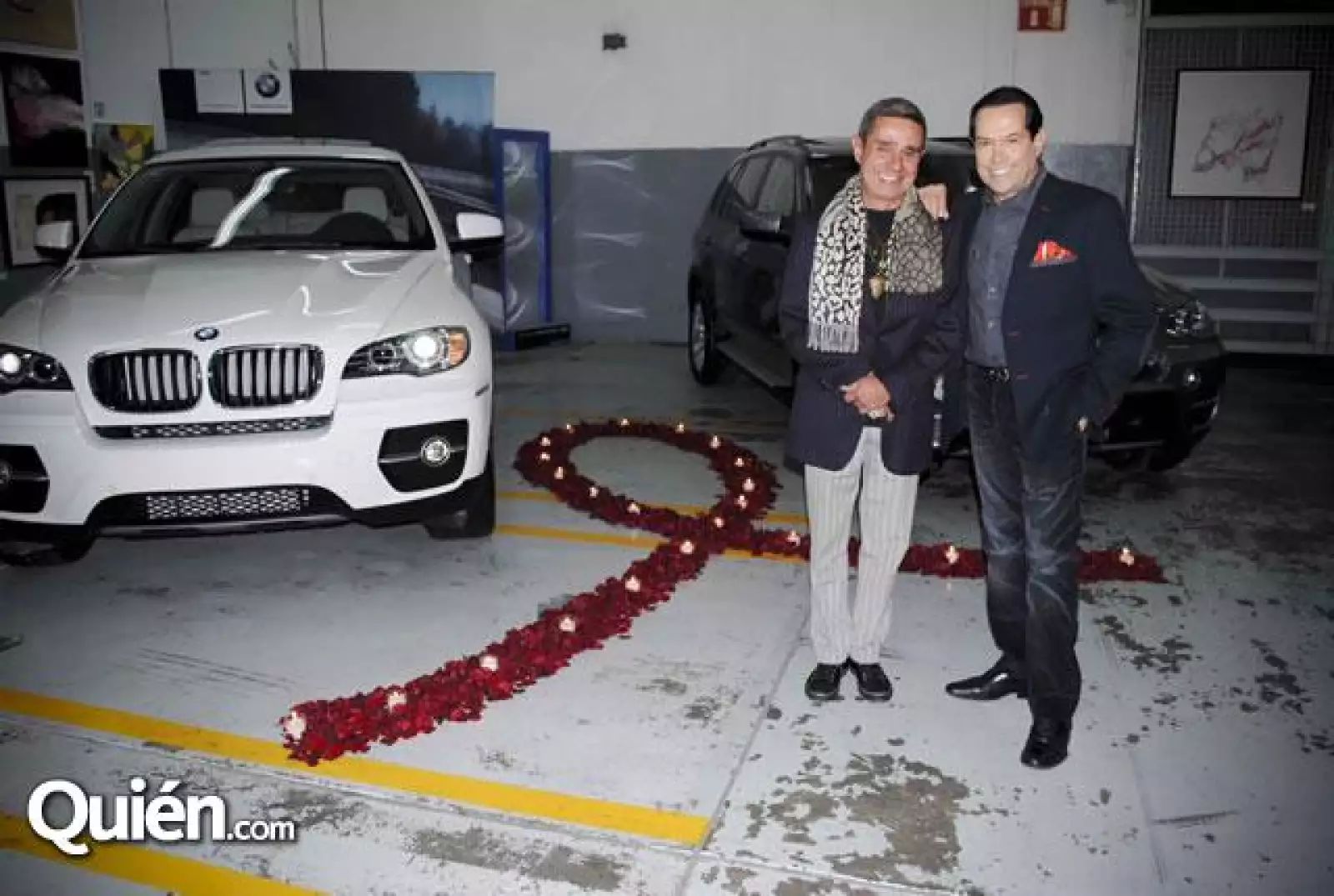 Charly Cordero y Juan José Origel