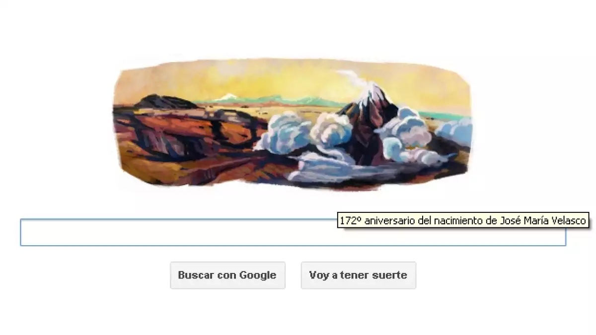 google doodle jose maria velasco