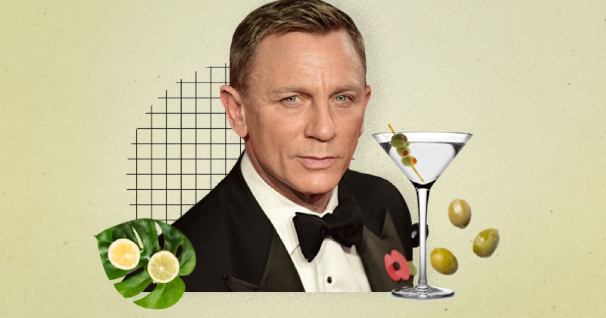 James Bond y el secreto de "martini agitado, no mezclado"